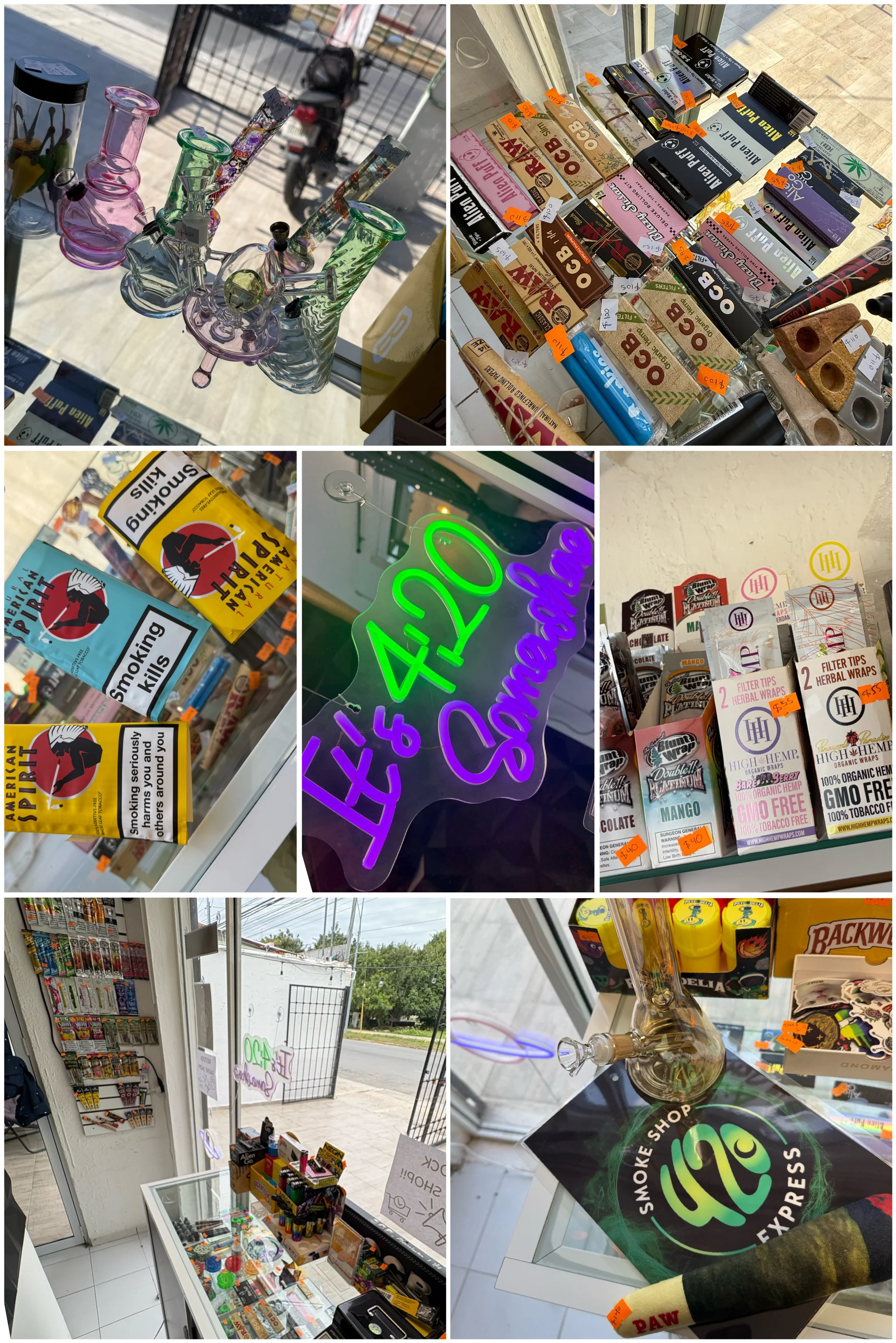 Moon Ink Smoke Shop Premium Products